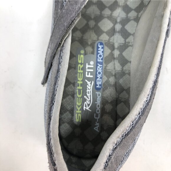Skechers Shoes Womens 8.5 Gray Relaxed Fit Air Cooled Memory Foam Mary Jane Flat - Picture 8 of 11